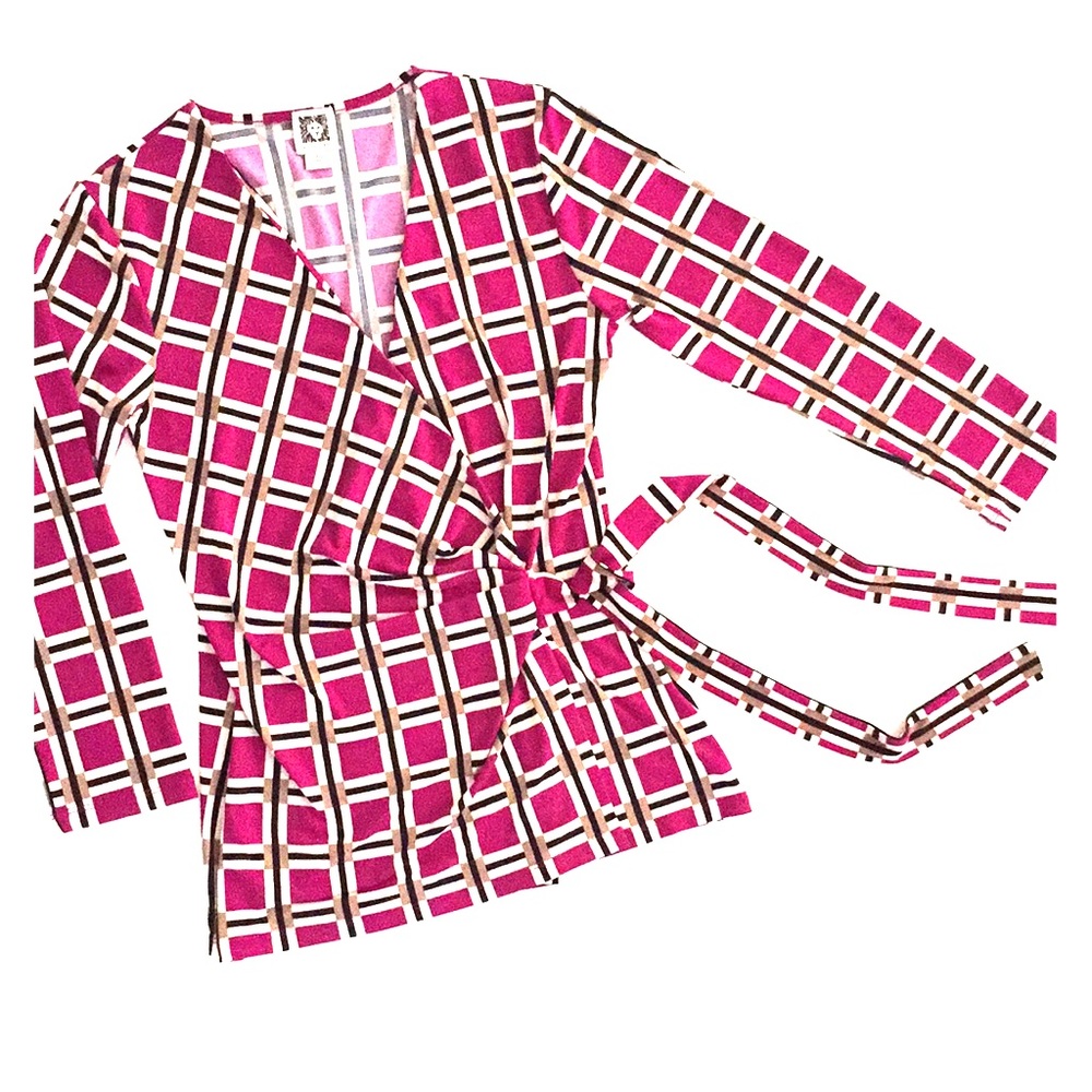 Anne Klein wrap top